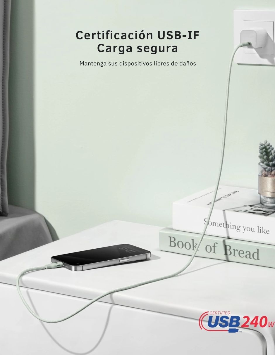Cable USB C de 90 cm 9