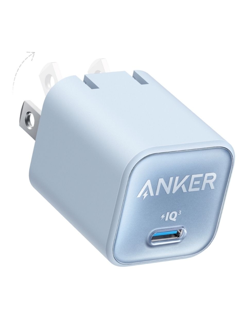Cargador pared de 30 W USB tipo C Cargador pared de 30 W USB tipo C