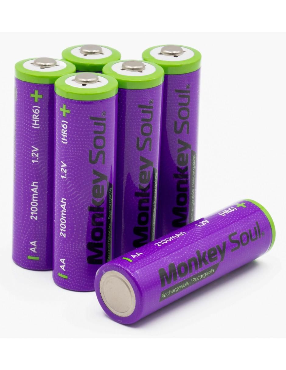 Paquete de pilas AA níquel-metal hidruro (nimh) 1.2 v