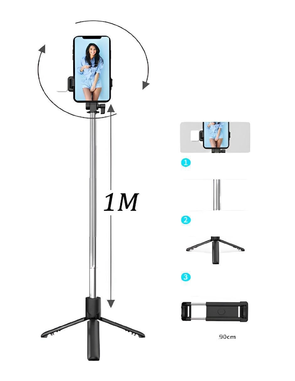 Selfie stick Xtllar814 con control remoto