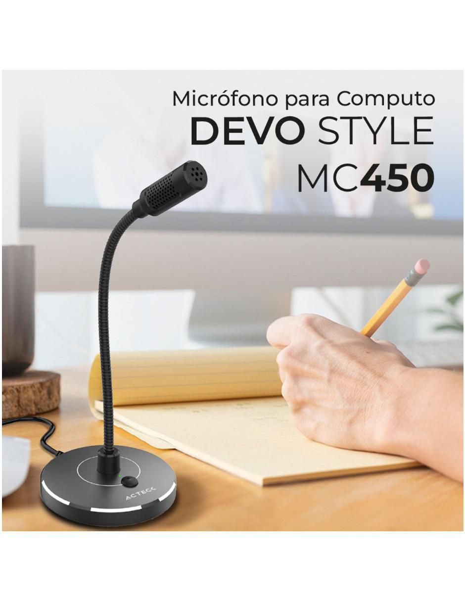 Micrófono micrófono de transmisión alámbrico devo style