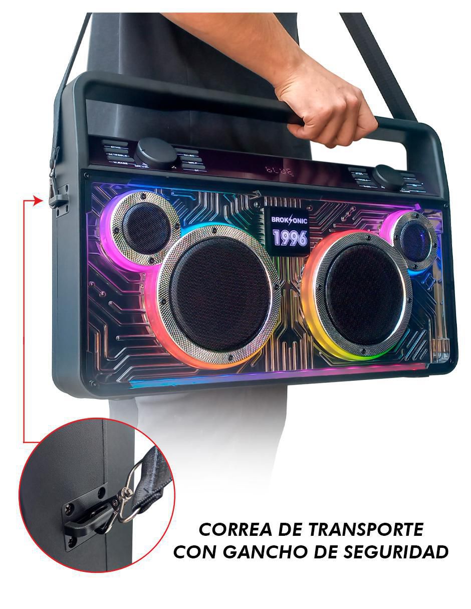 Bocina portátil 1996 bluetooth 5