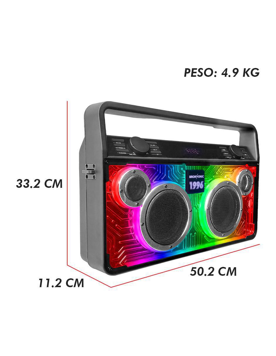 Bocina portátil 1996 bluetooth 7