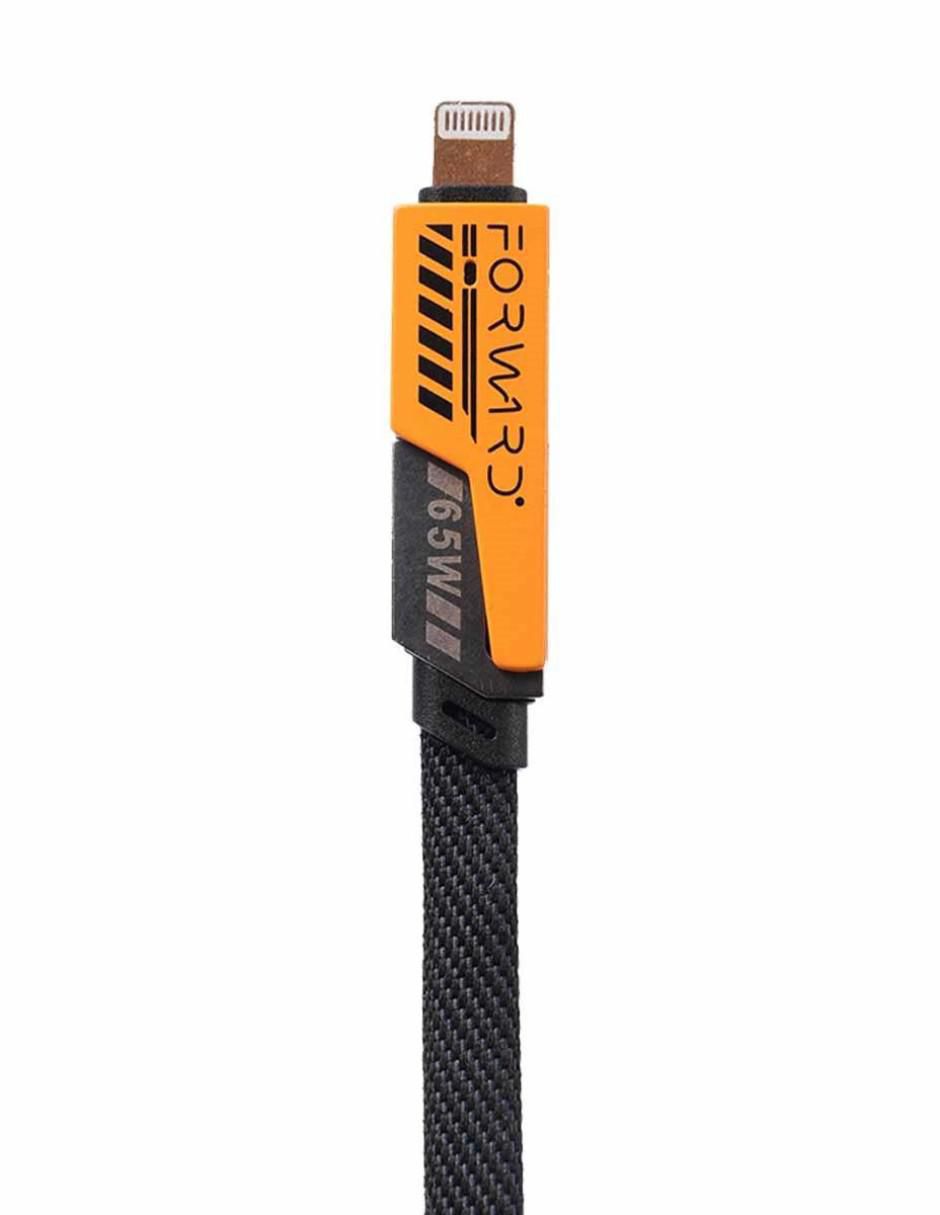 Cable lightning, micro USB y tipo C a tipo USB C de 1 m