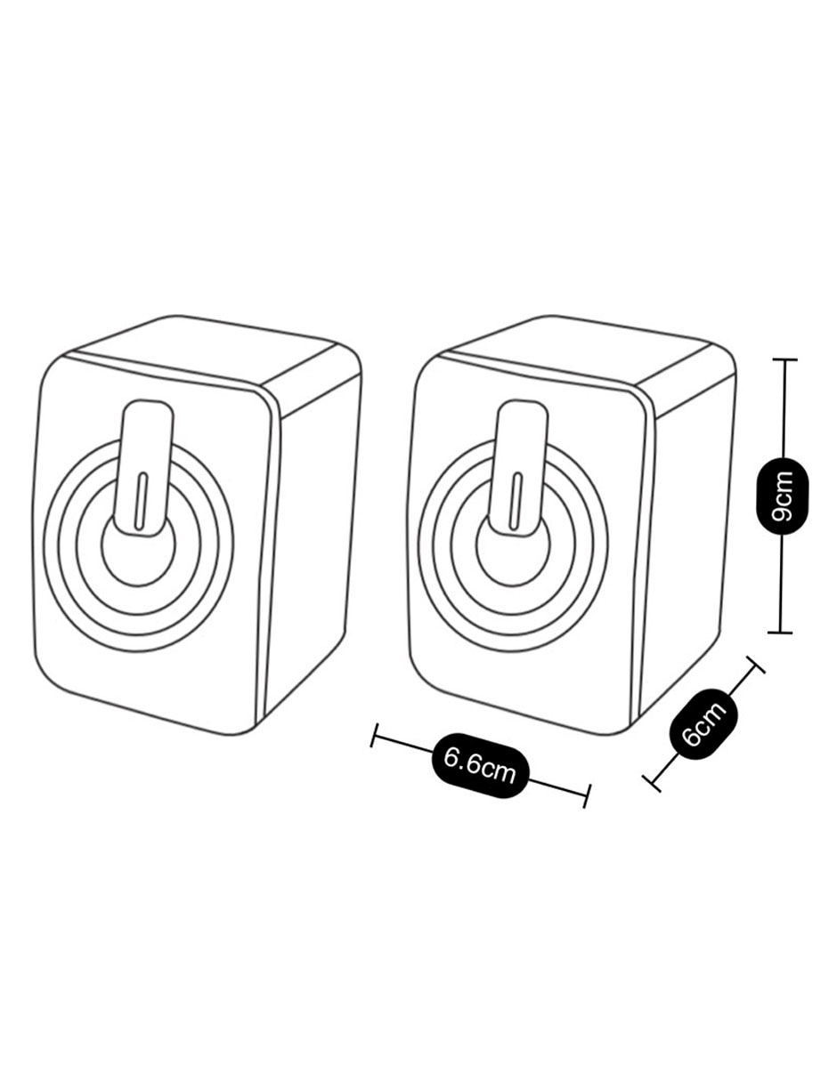 Altavoces gamer Ground Gaming con luces LED