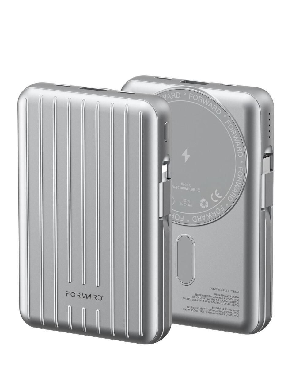 Batería recargable FORWARD 10000 mAh FW-BCI10MAH-GRIS-180