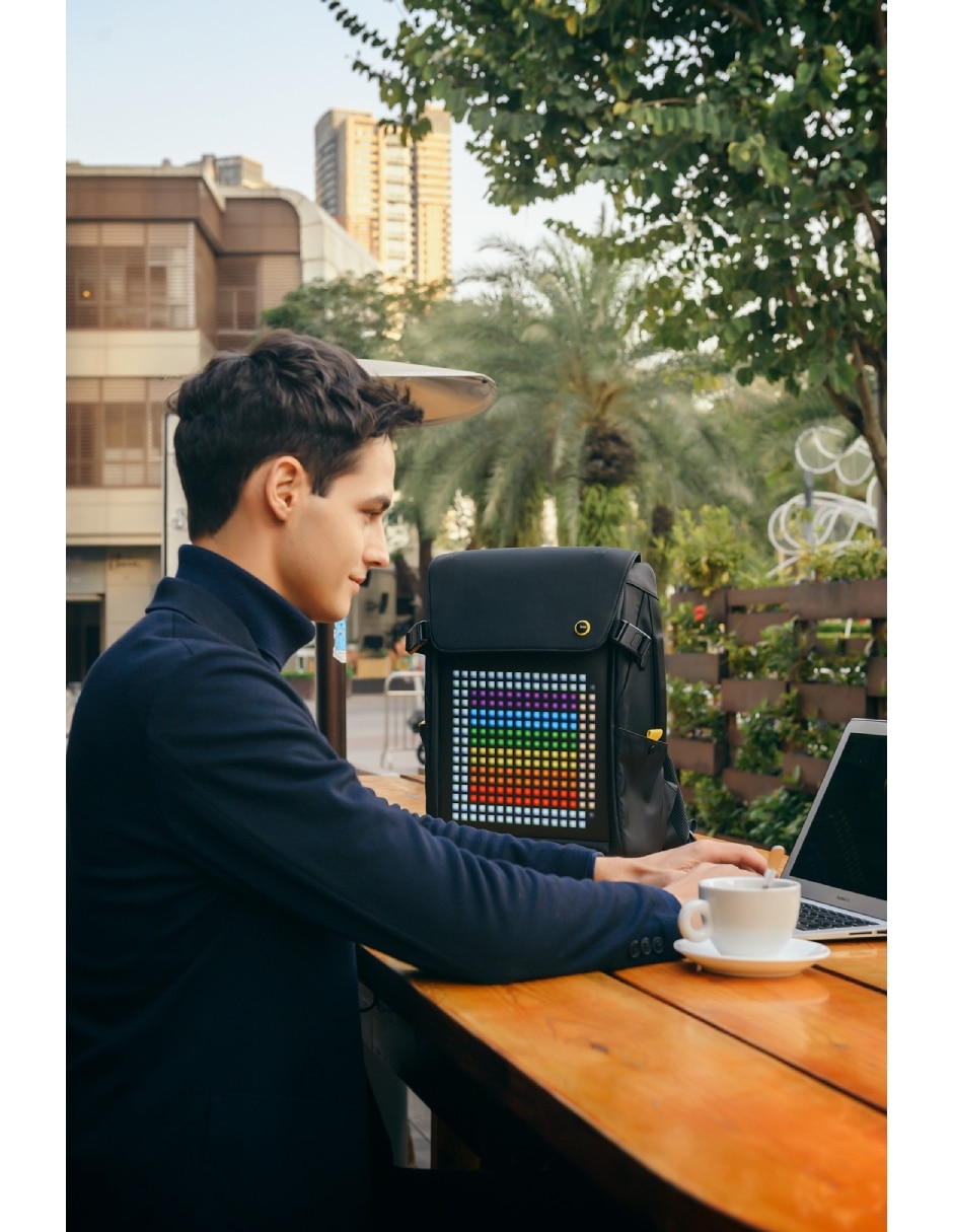 Mochila casual Con Pantalla Led impermeable 13