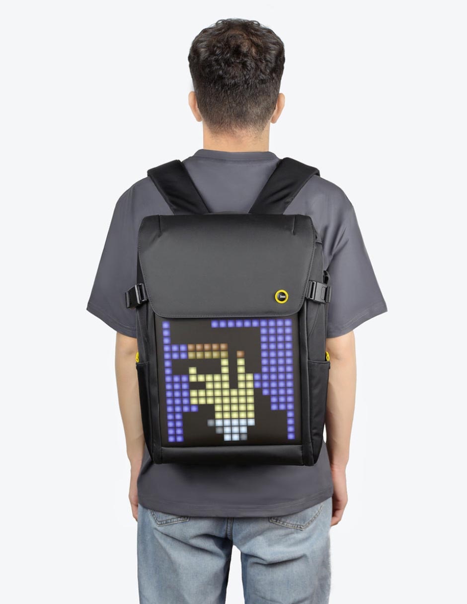 Mochila casual Con Pantalla Led impermeable 6