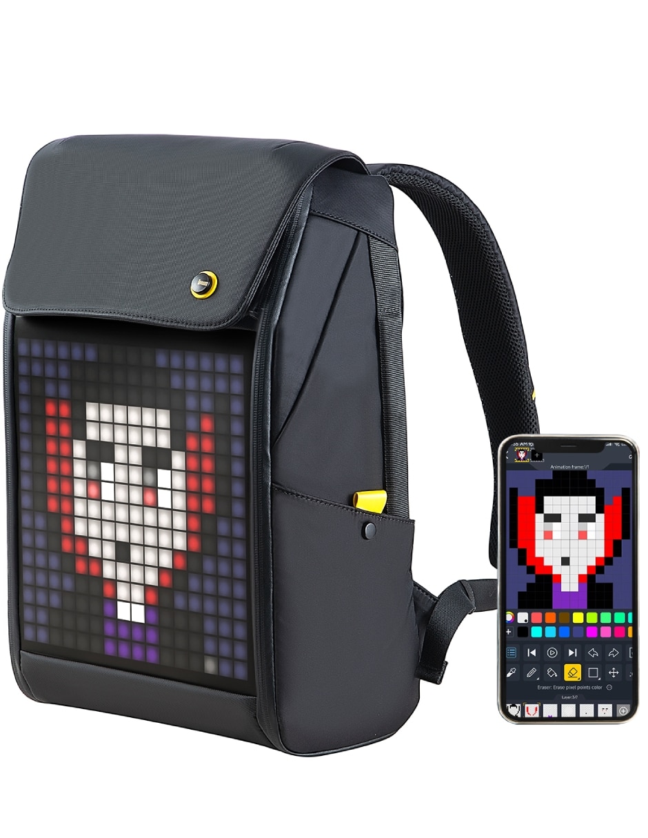 Mochila casual Con Pantalla Led impermeable 7