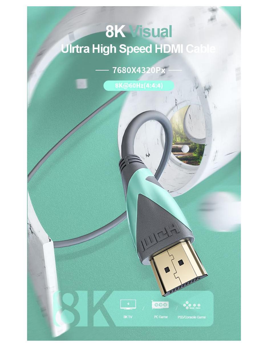 Cable HDMI 8K de 3 m Cable HDMI 8K de 3 m