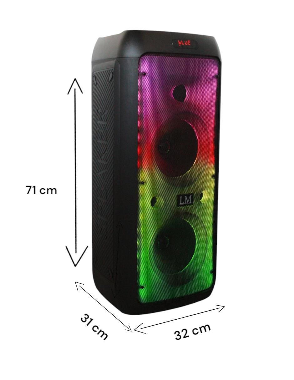 Bocina portátil -BS002 bluetooth 8