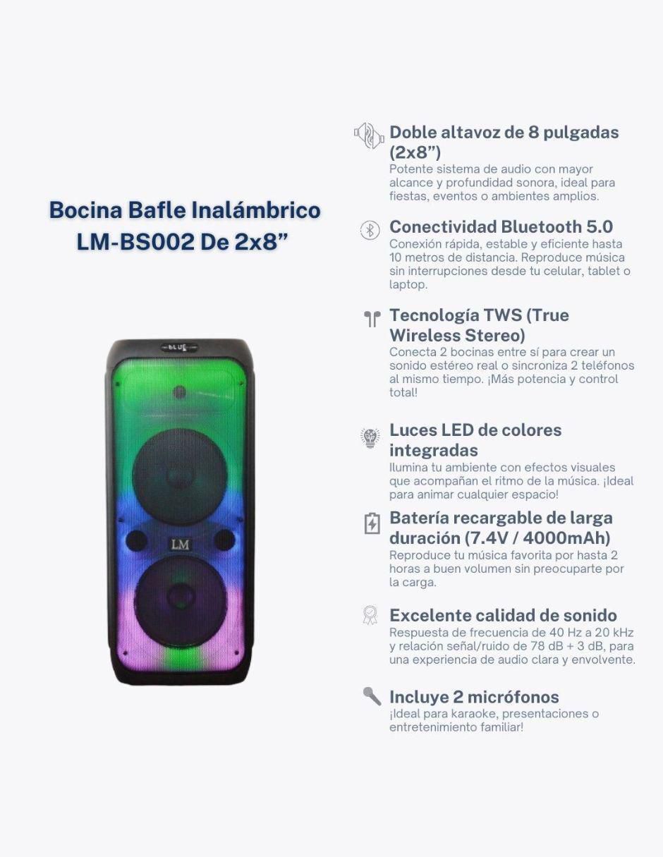 Bocina portátil -BS002 bluetooth 3