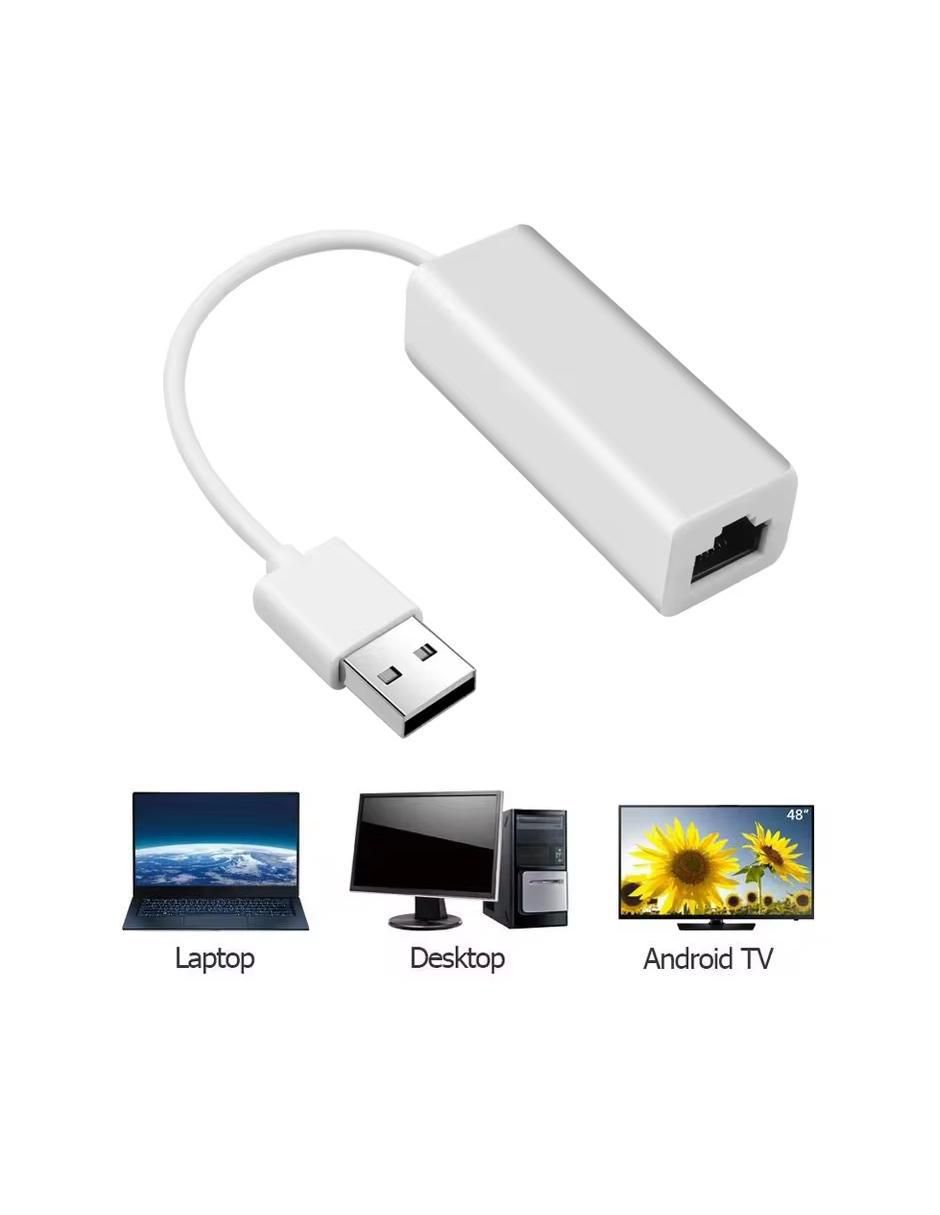 Adaptador de red ethernet USB 2.0 10/100 mbps Adaptador de red ethernet USB 2.0 10/100 mbps