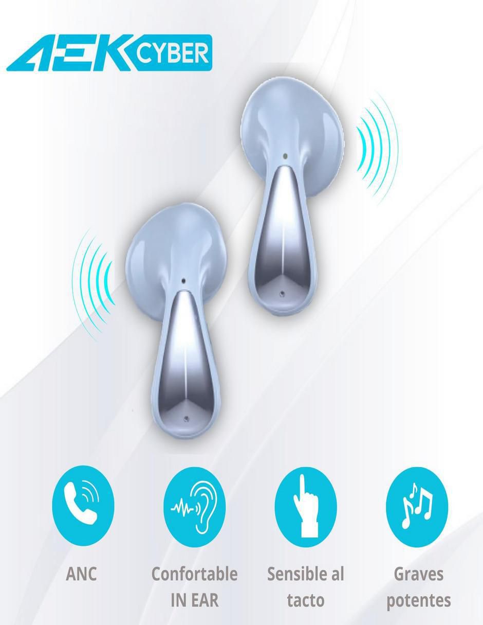 Audífonos In-Ear ABA07 inalámbricos