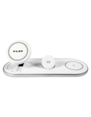 Cargador inalámbrico de 15 W USB + USB tipo C Q1-3-B1 1