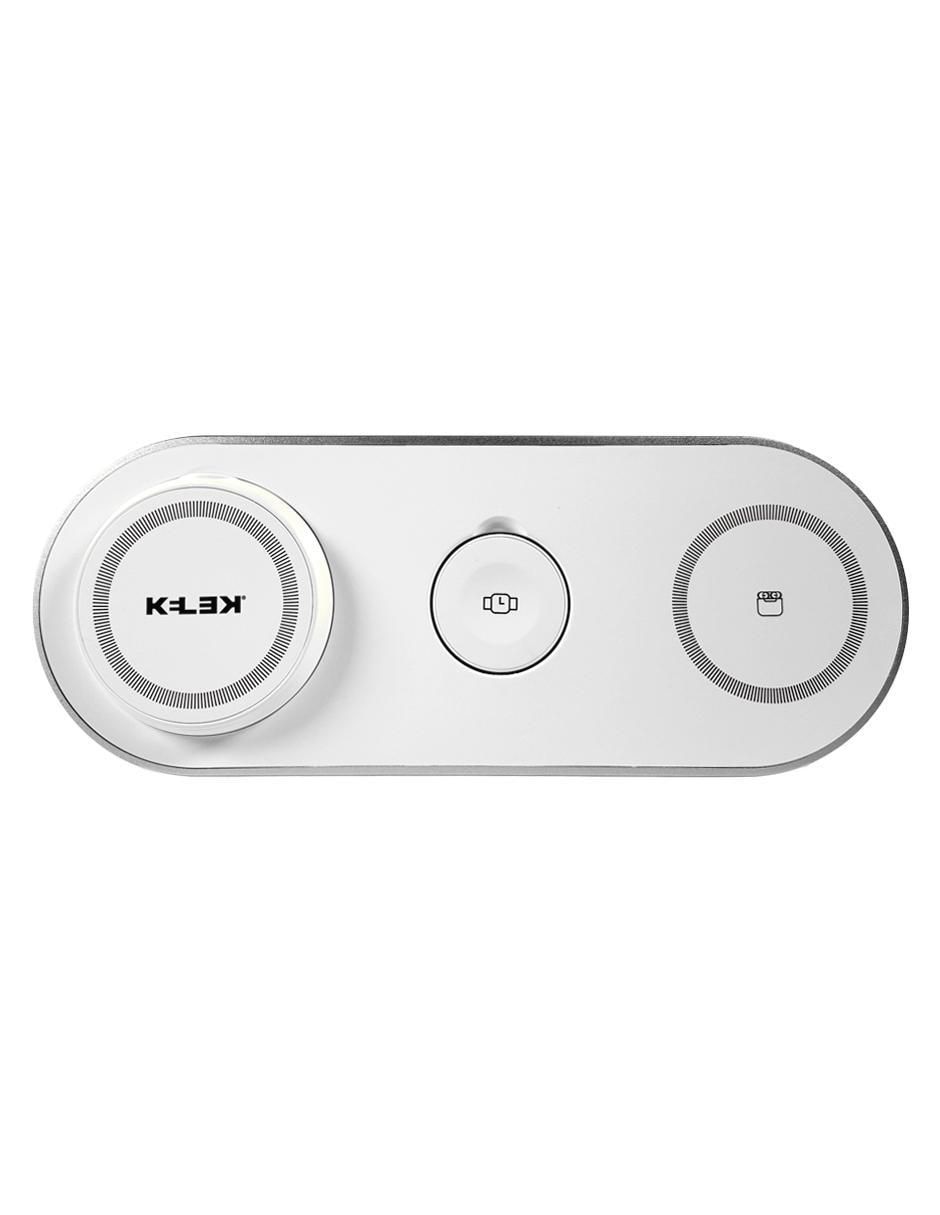 Cargador inalámbrico de 15 W USB + USB tipo C Q1-3-B1 4