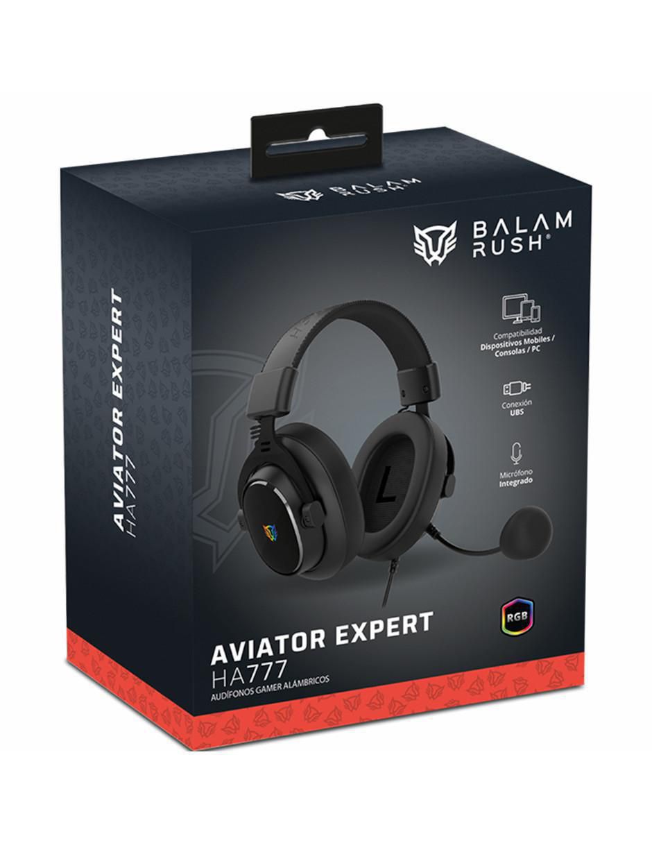 Audífonos gamer Over-Ear Aviator Expert HA777 alámbricos 3