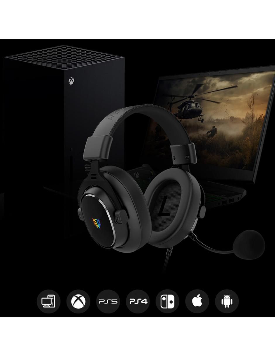 Audífonos gamer Over-Ear Aviator Expert HA777 alámbricos 6