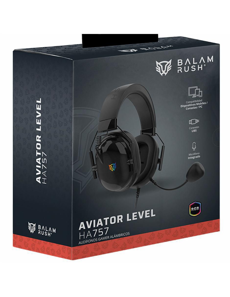 Audífonos gamer Over-Ear HA757 alámbricos 6