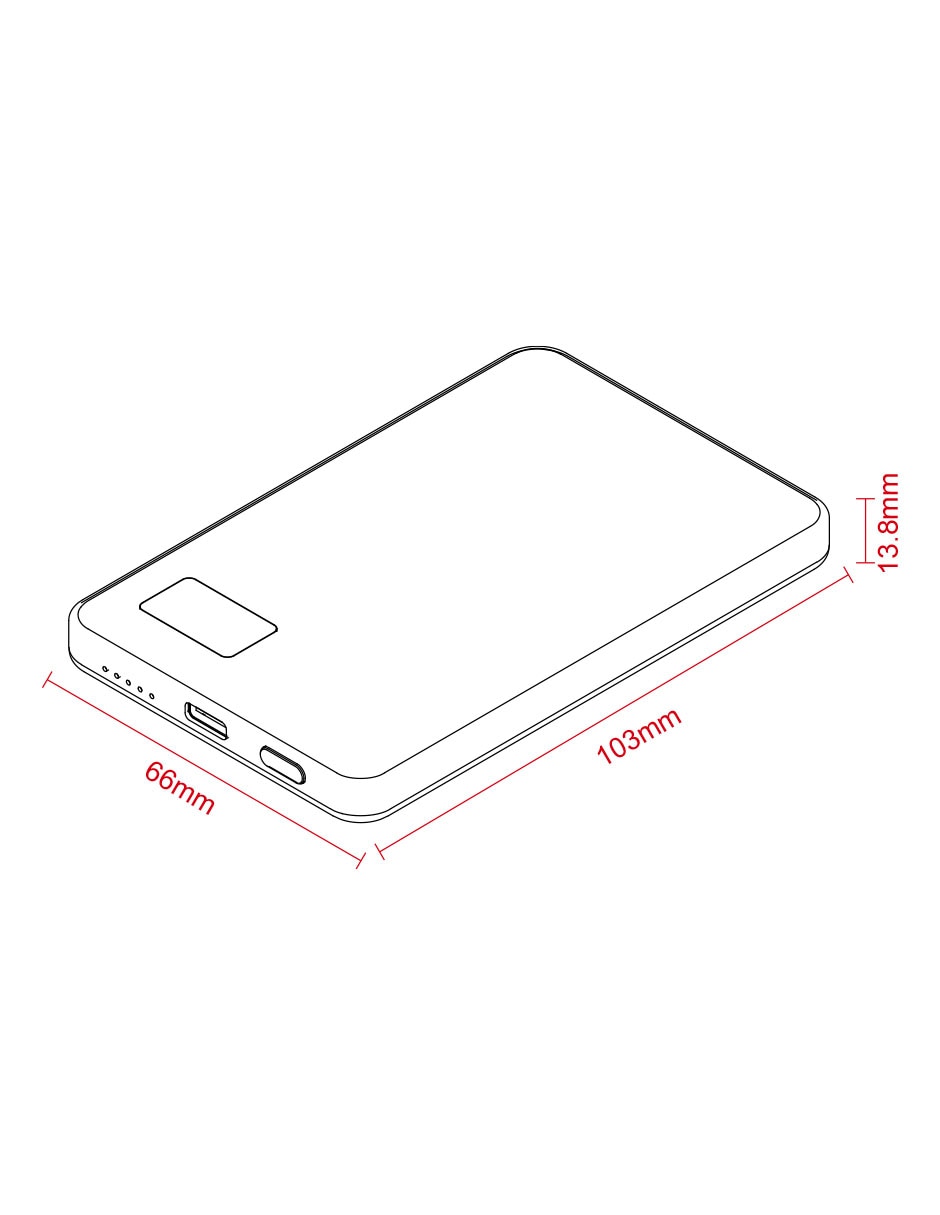 BaterÍa portátil 10000 mAh 7