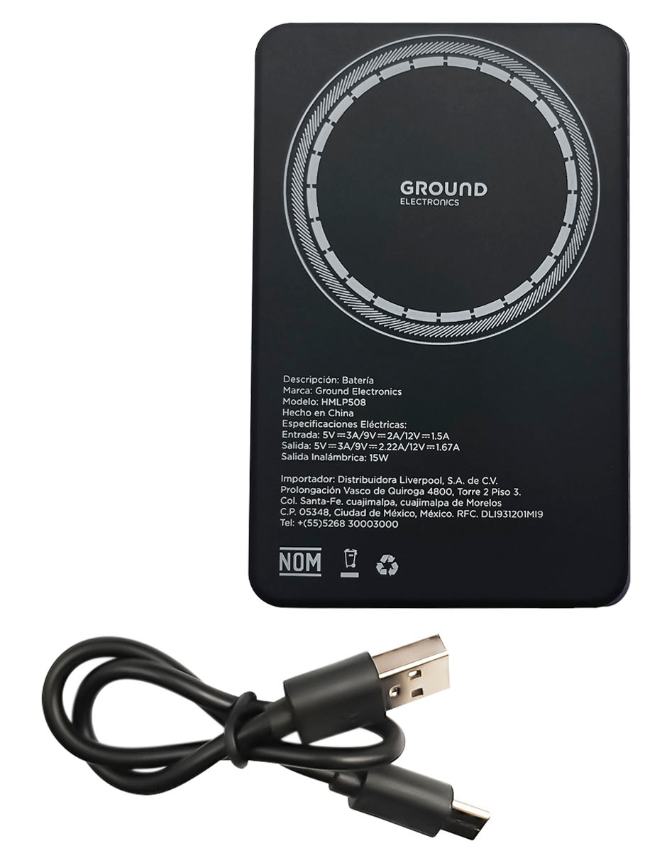 BaterÍa portátil 10000 mAh 6