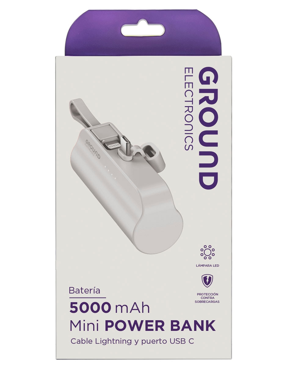 Batería Portátil 5000 Mah 5