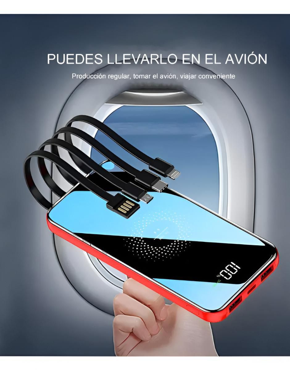 Batería portátil 10000 mAh 2