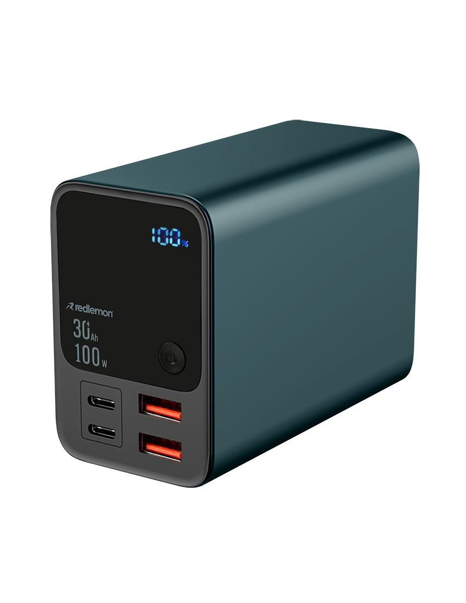 Batería portátil Redlemon 30000 mAh extra rápida