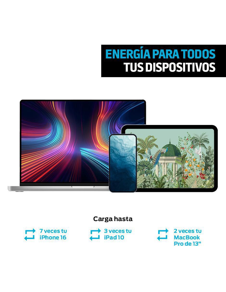 Batería portátil Redlemon 30000 mAh extra rápida