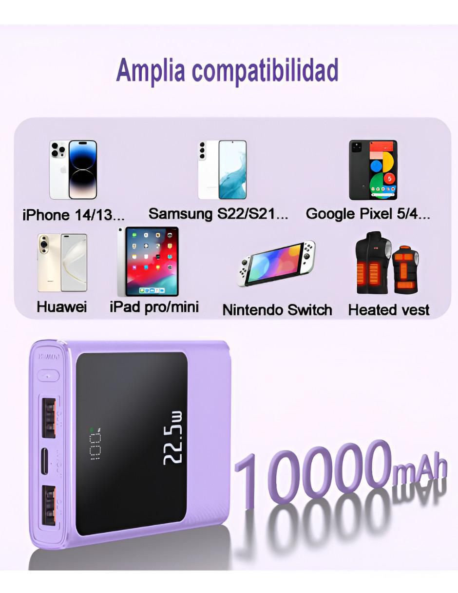 Batería portátil Xtellar 10000 mAh XTLLAR5132