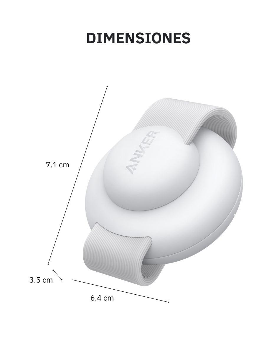 Cargador inalámbrico Anker magGo 3 en 1 USB tipo C 15 W