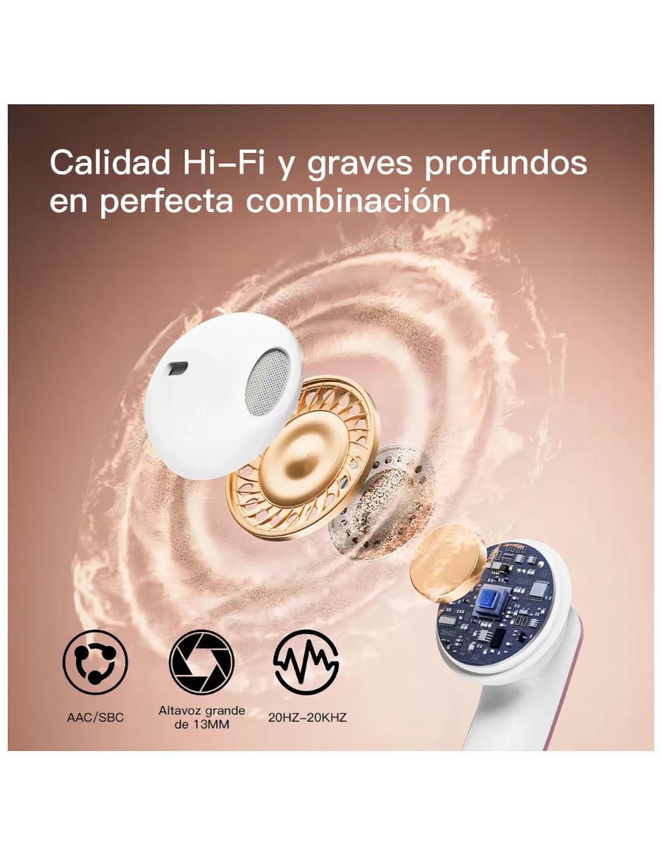 Audífonos In-Ear Con Carga Inalámbrica inalámbricos con cancelación de ruido