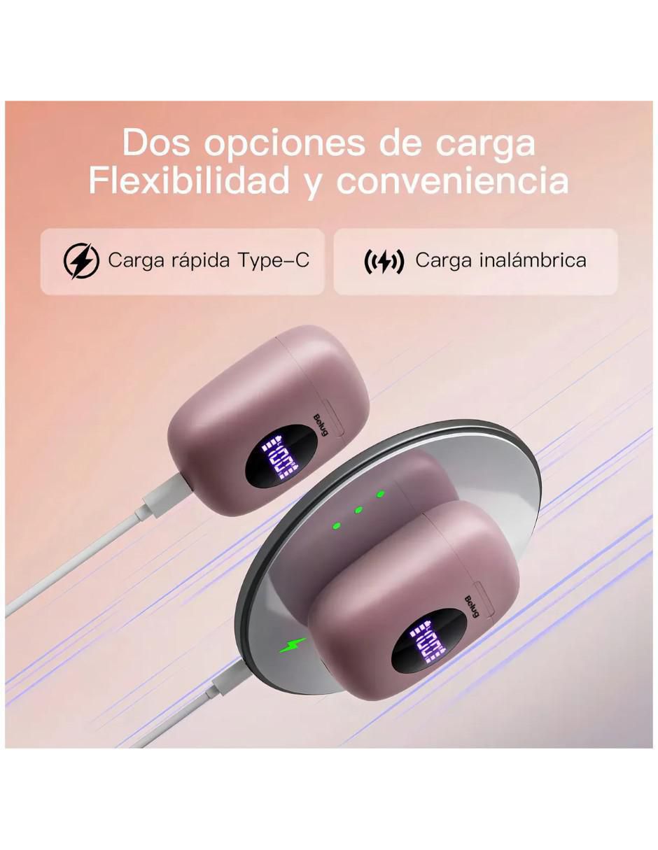 Audífonos In-Ear Con Carga Inalámbrica inalámbricos con cancelación de ruido
