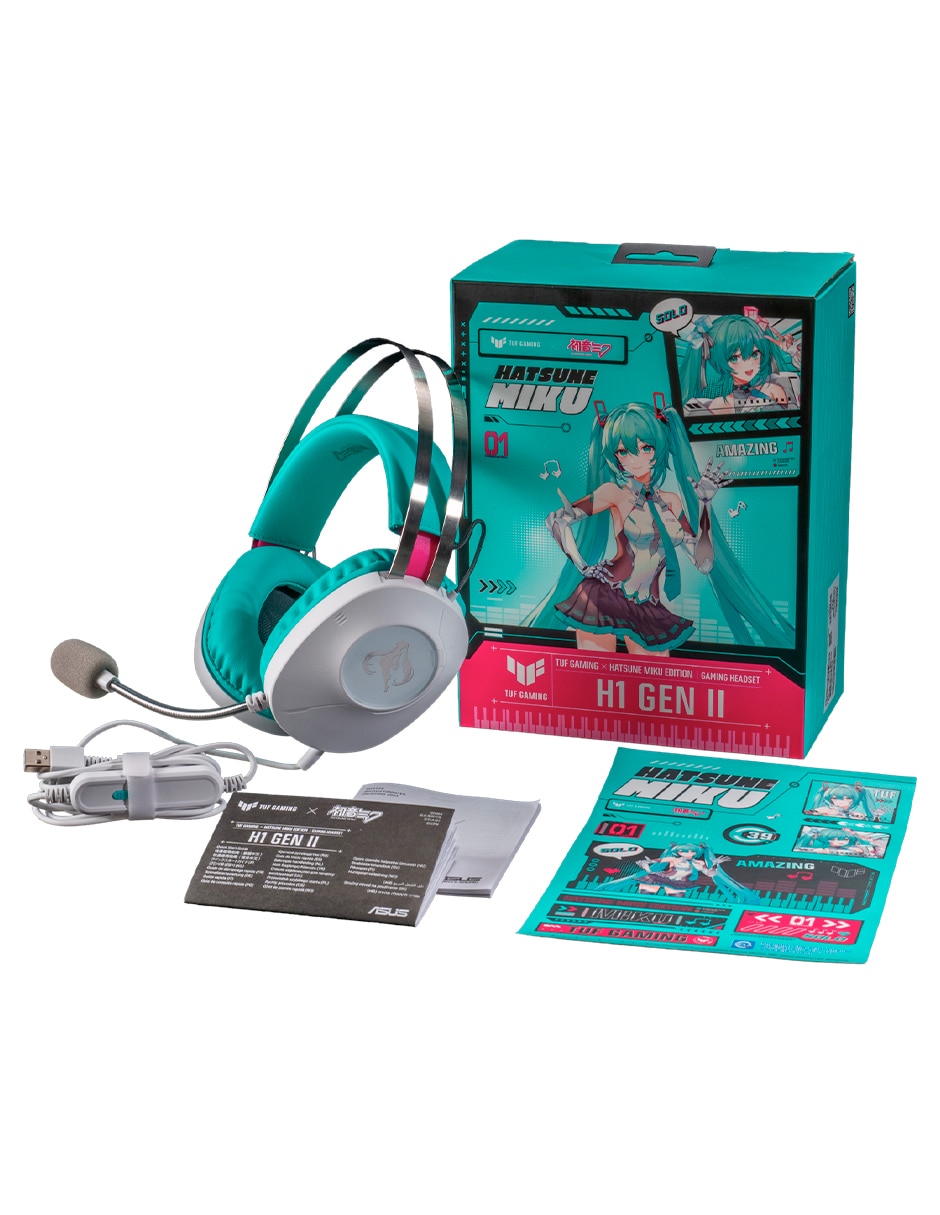 Audífonos gamer alámbricos 90YH048B-BHAA00 6