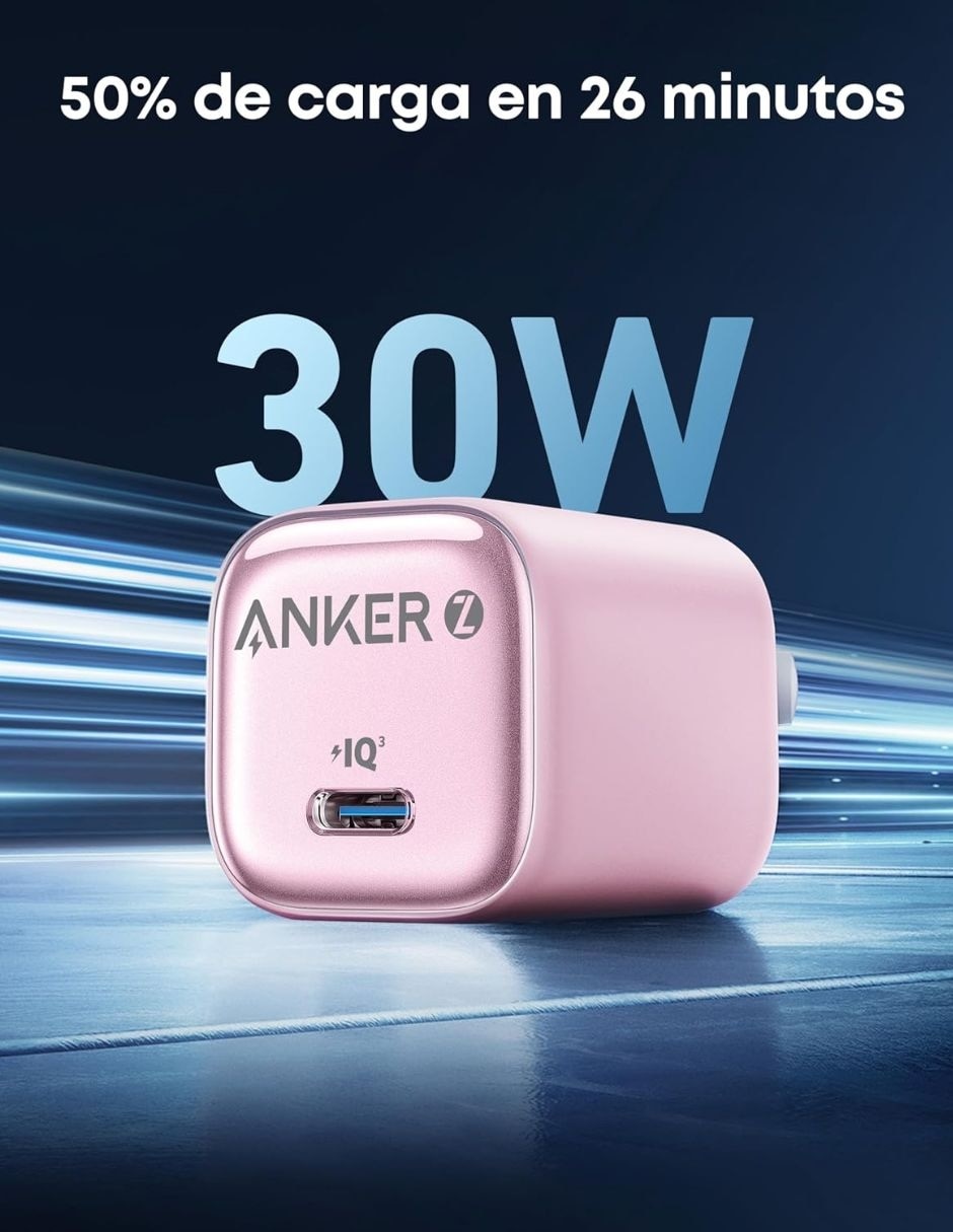 Cargador de pared de 30 w USB Tipo C 4