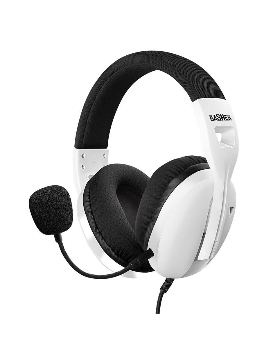 Audífonos gamer Over-Ear BASH-4204 alámbrico