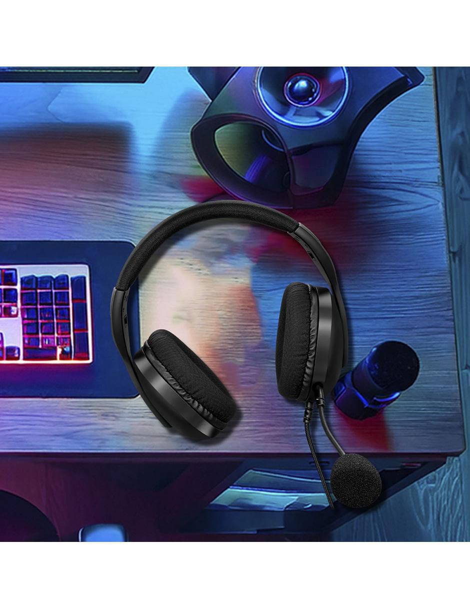 Audífonos gamer Over-Ear BASH-4204 alámbrico 5