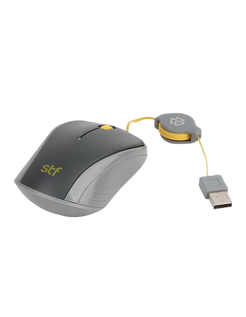 Mouse alámbrico Viva Retráctil ST-M67774