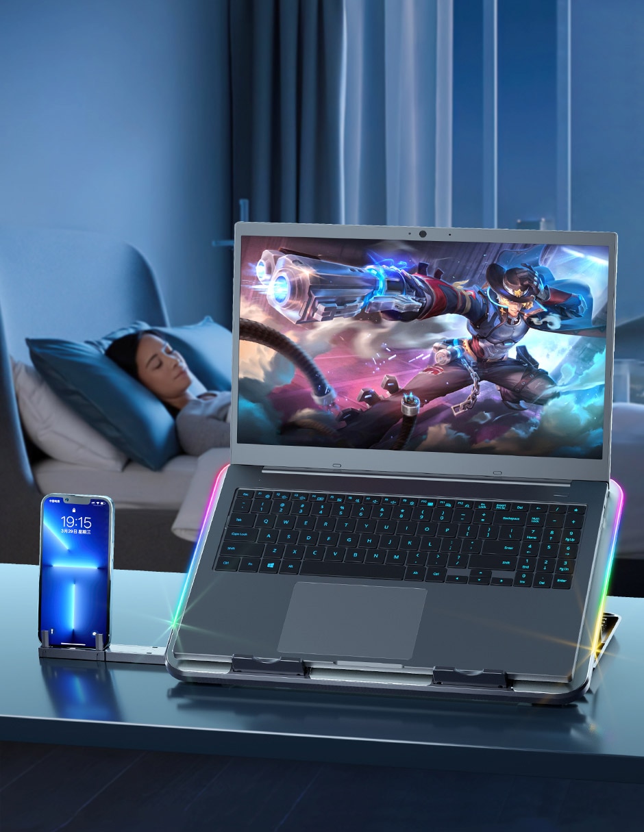 Base para laptop de escritorio 6