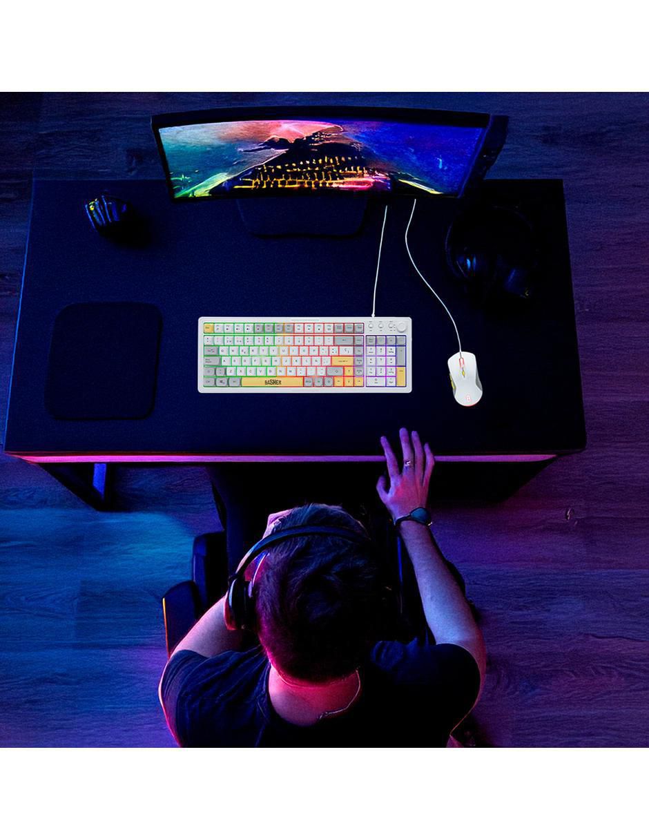 Teclado gamer alámbrico BASH-6000 5