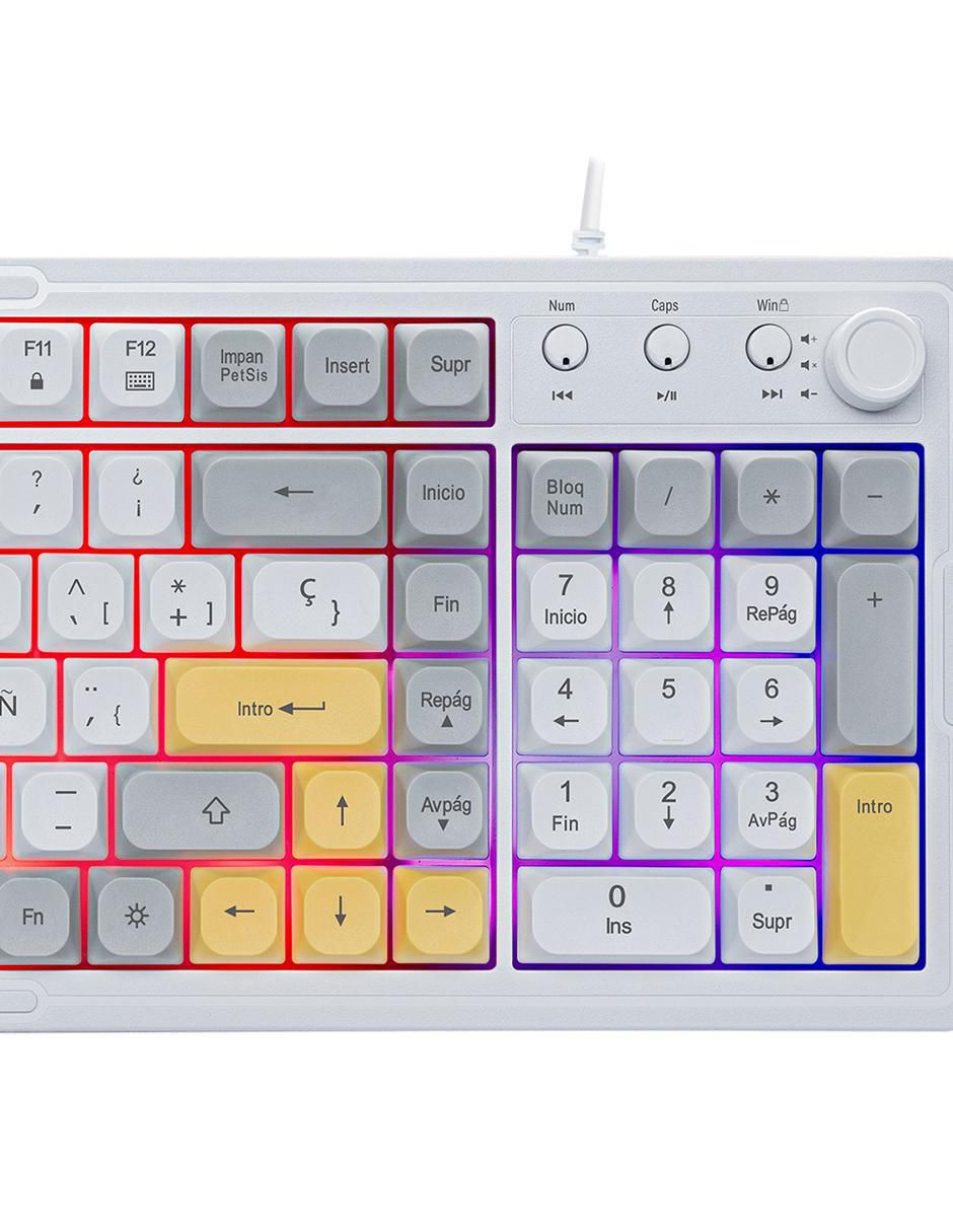 Teclado gamer alámbrico BASH-6000