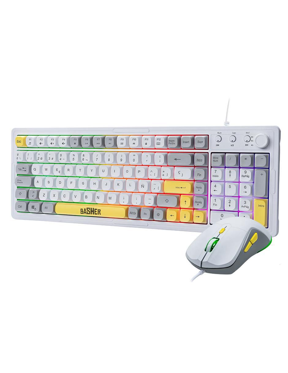 Teclado gamer alámbrico BASH-6000 6