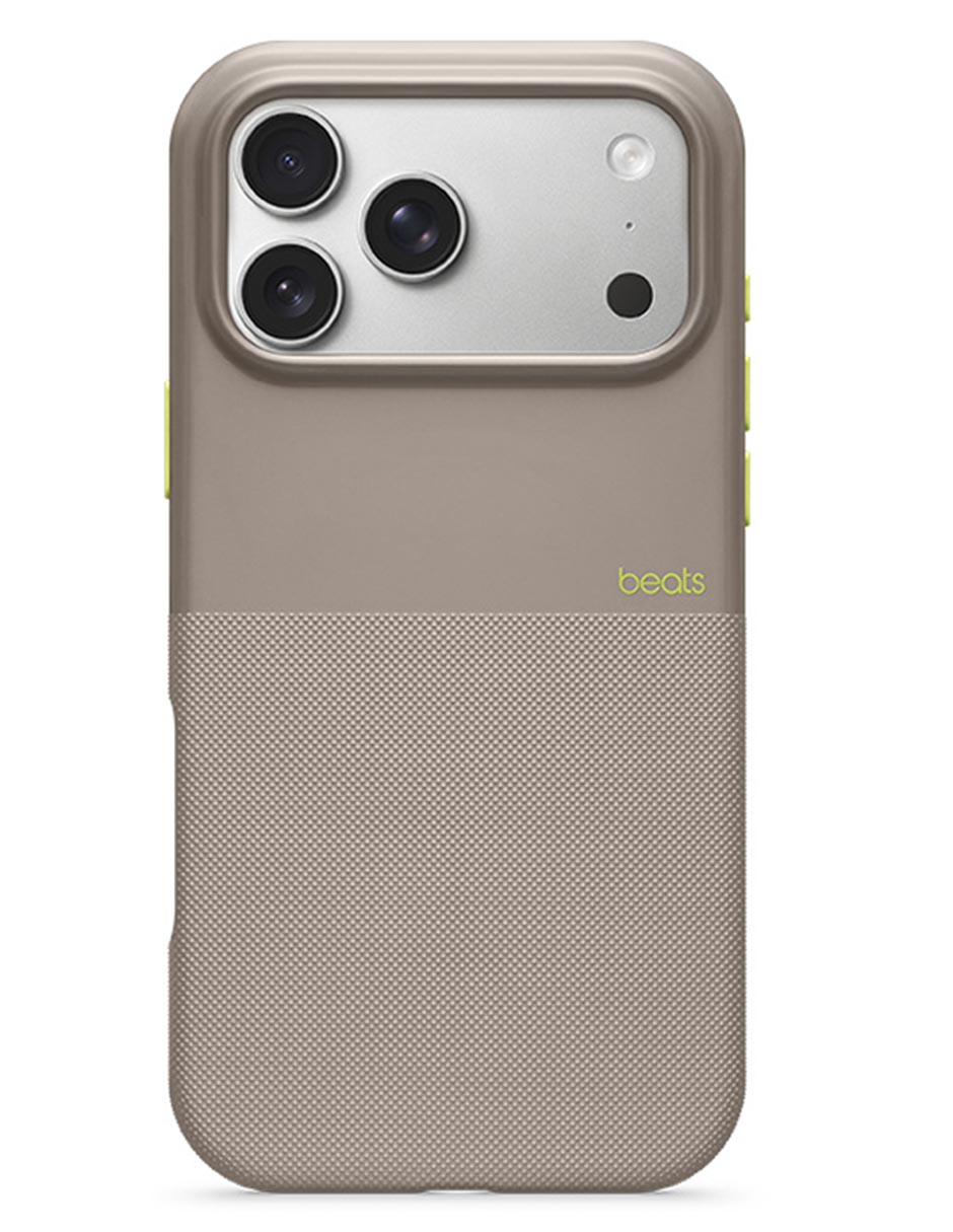Funda iPhone 17 Pro Max Beats MagSafe Rugged de plástico