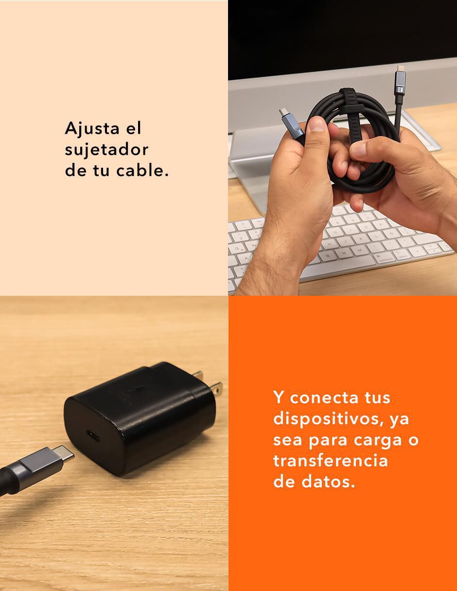 Cable USB C a tipo USB C de 2 m 3