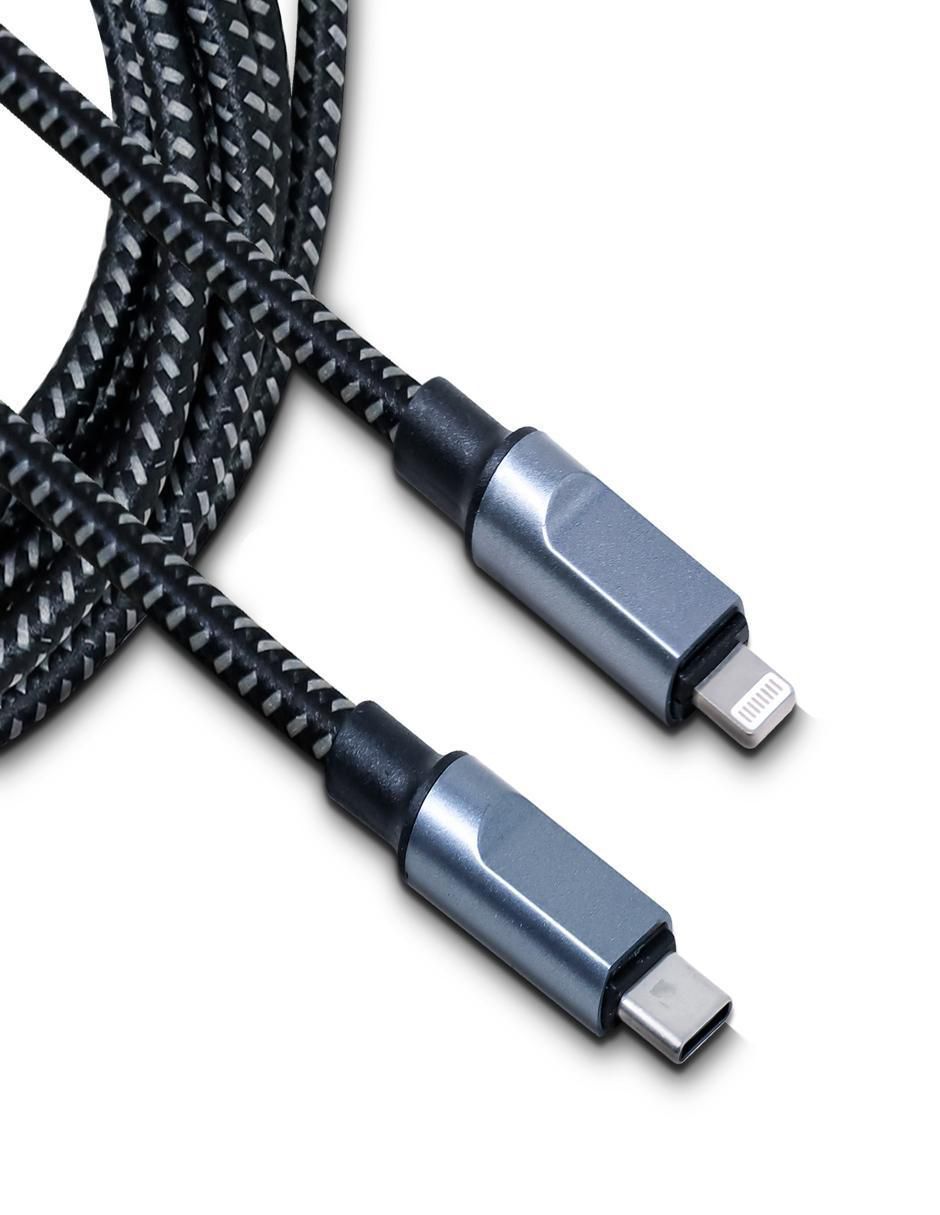 Cable USB C a tipo lightning de 2 m
