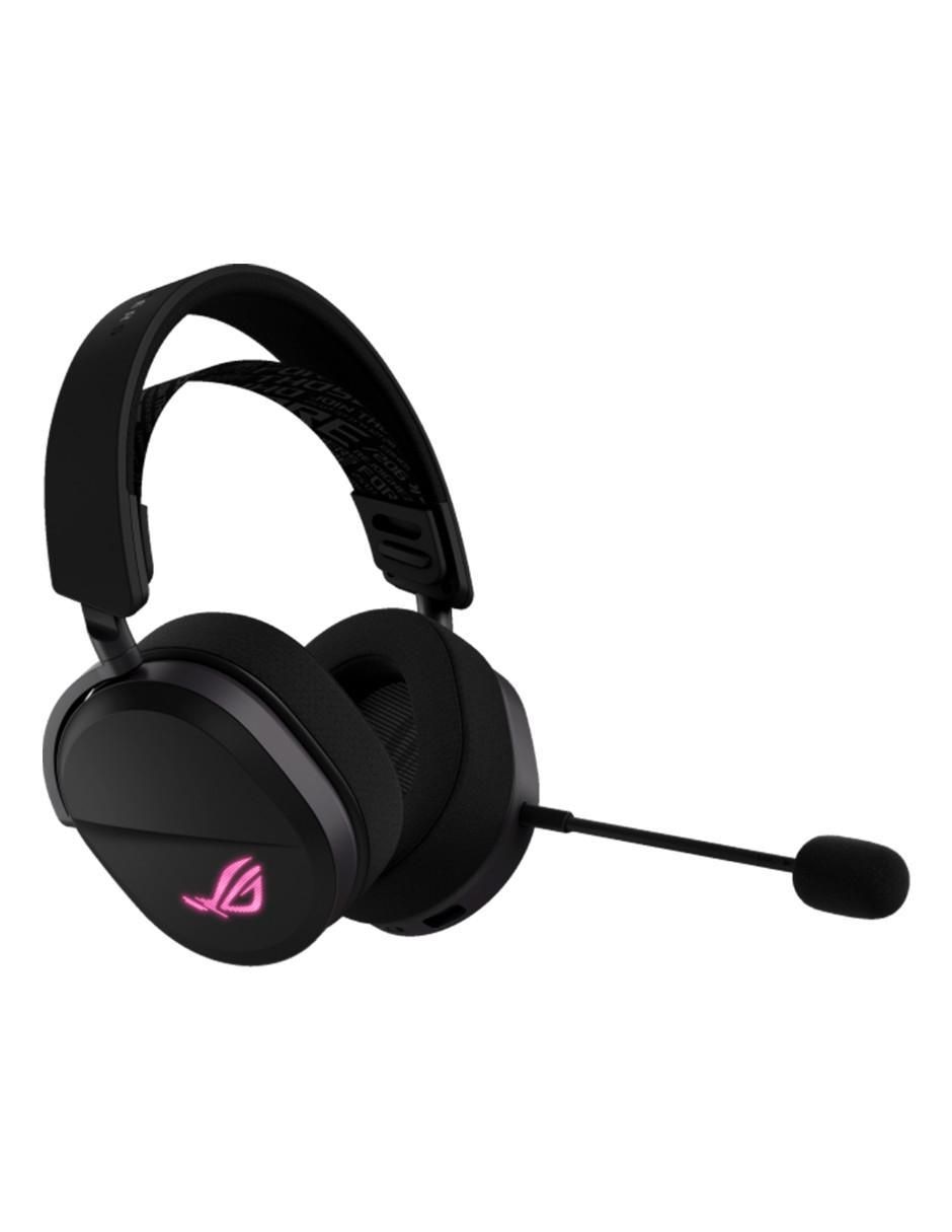 Audífonos gamer Over-Ear A501 ROG PELTA/BLK alámbricos e inalámbricos