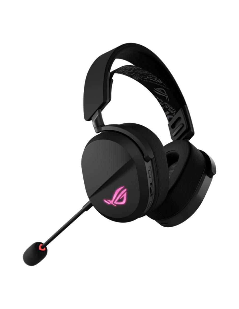 Audífonos gamer Over-Ear A501 ROG PELTA/BLK alámbricos e inalámbricos