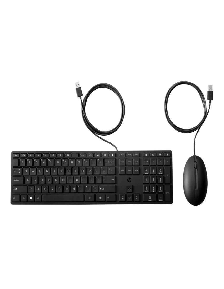 Mouse y teclado HP 9sr36aa#abm