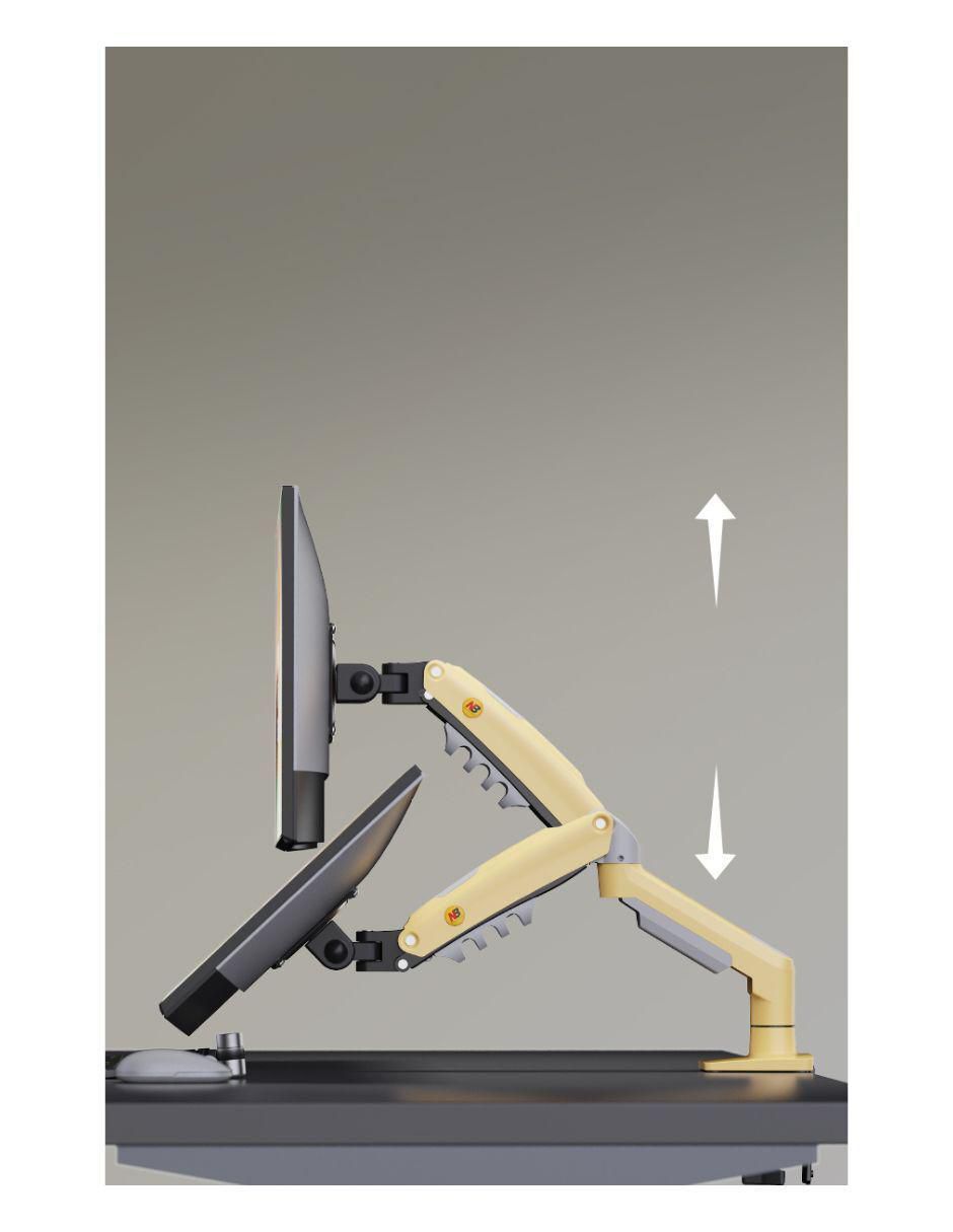 Soporte para monitor articulado 17 - 30 pulgadas 5