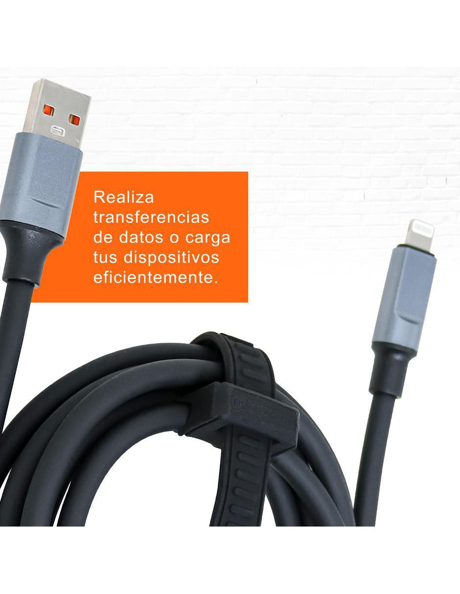 Cable usb a tipo lightning de 2 m 5